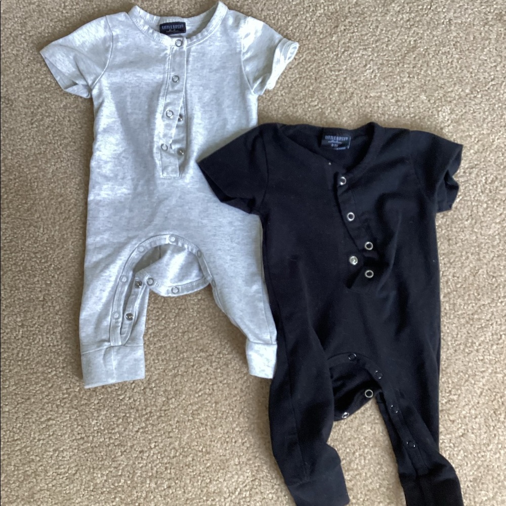Little bipsy short sleeve long pants onesie